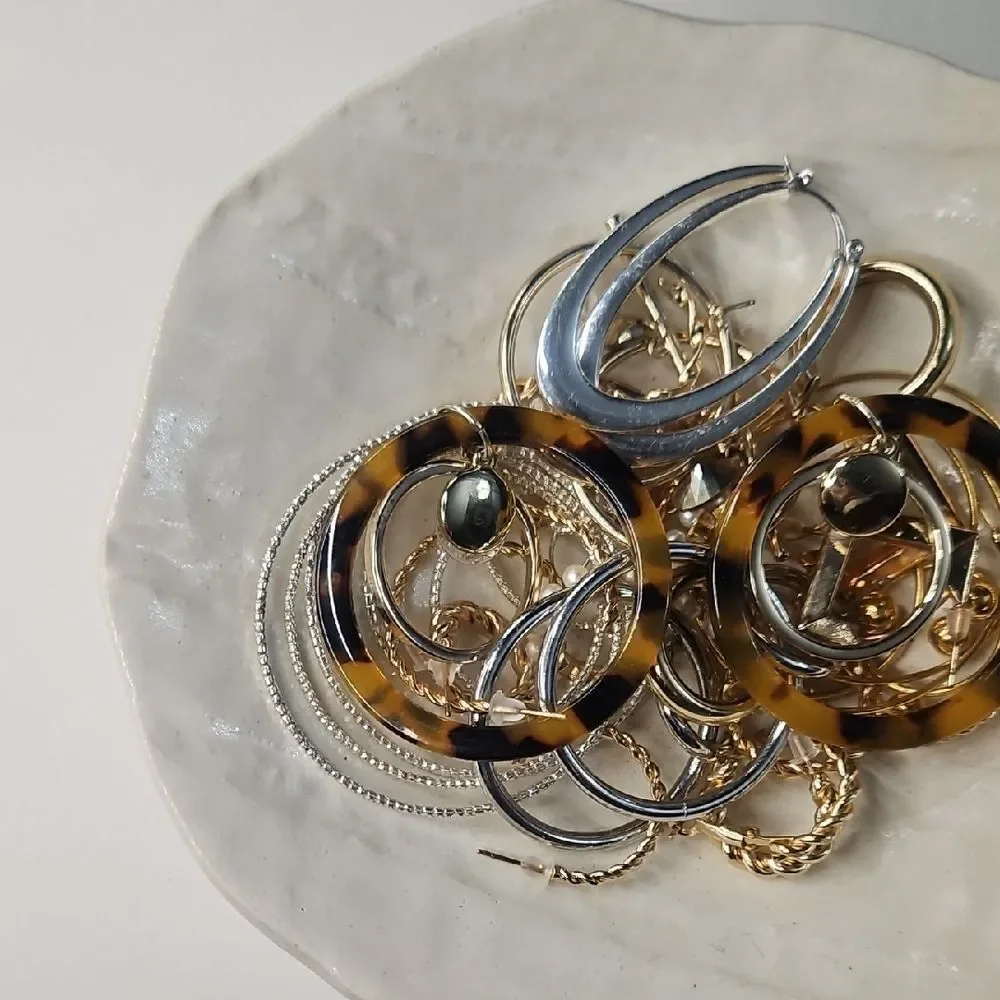 PAPARAZZI Gold and Silver Toned Hoops Lot